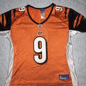 Orange Reebok Ladies bengals football jersey